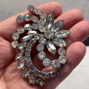 Vintage rhinestone pin
